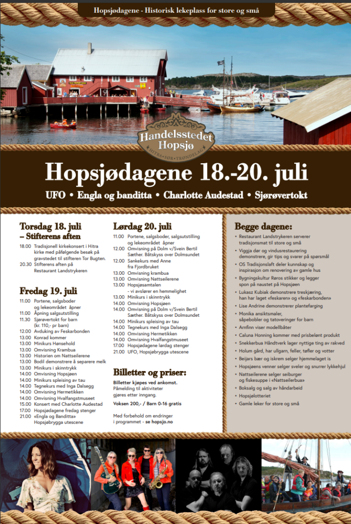 Plakat Hopsjødagene 2024
